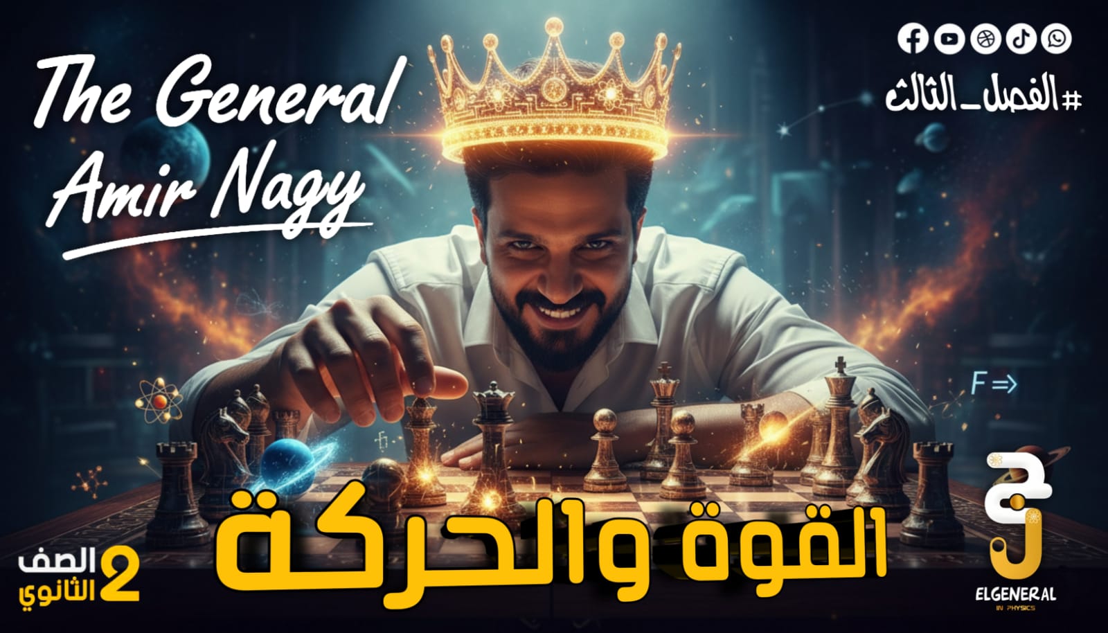 قوانين نيوتن فيديو الواجب وعصير الكتب